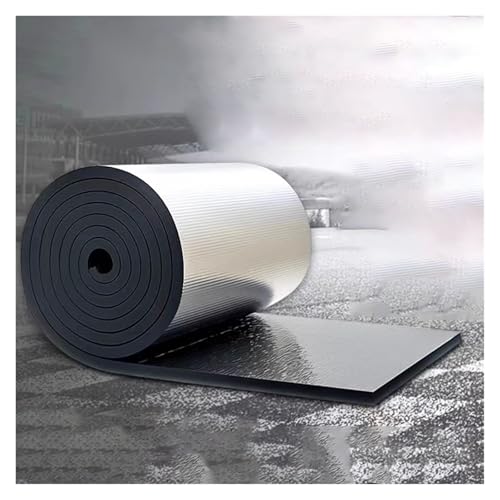 Heizkörper-Reflektor-Paneele, Selbstklebende reflektierende Aluminiumschaum-Isolierung, 5–20 mm dick, mehrere Größen, Schwarz(5mm,1x7m) von VDCVADKYE