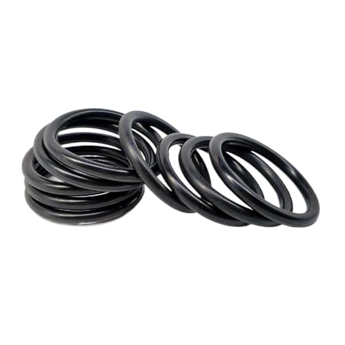 Juntas tóricas de caucho fluorado, EPDM Metrische O-Ringe 4mm Schwarz Mehrere Größen 2er-Pack(207mm x 215mm x 4mm) von VDCVADKYE
