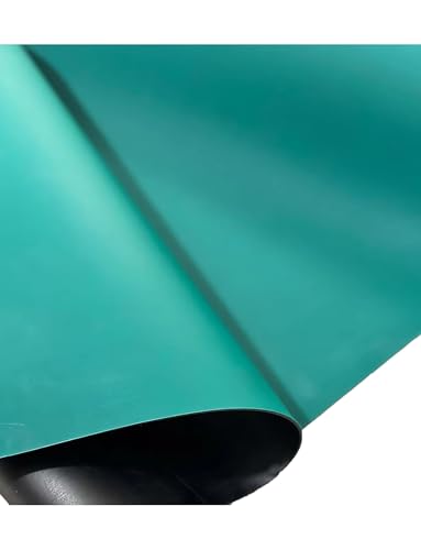 Löt-Arbeitsplatzmatte, Lötmatte, statisch ableitend, PVC, grün, mehrere Größen, 2 mm, 3 mm, 5 mm(100x120x0.5cm) von VDCVADKYE