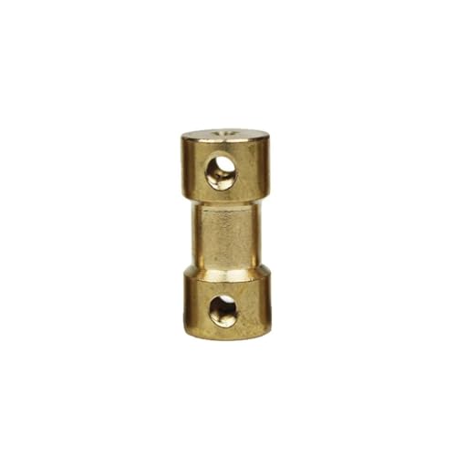 Messing-Wellenkupplung Joint Connector, 1 Stück starre Wellenkupplung aus Messing D9 L20 mit mehreren Bohrungsgrößen(2mm to 2mm) von VDCVADKYE