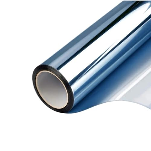 Reflektierende Fensterfolie, Einwegspiegel-Sichtschutzfolie for Fenster, UV-Schutz, Wärmedämmung, mehrere Größen(B,W45cm x h200cm) von VDCVADKYE