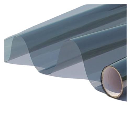 Reflektierende Fensterfolie, Einwegspiegel Solar-Sichtschutzfolie for Fenster, statisch haftend, Grau, mehrere Größen(30cmx200cm) von VDCVADKYE