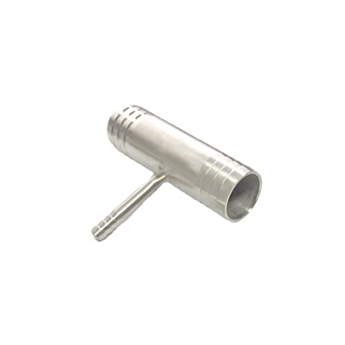 Rohrverschraubung, Schlauchanschluss Reduzierstück T-Stück 3 Wege Verteiler 304 Edelstahl(32 20 32 mm) von VDCVADKYE