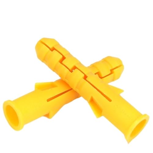 Schrauben- und Dübel-Set, Mauerwerk und Trockenbau Expansion Anker Stecker Nylon Pack von 3 M8 M10 Mehrere Größen(M10x50mm 10pcs) von VDCVADKYE