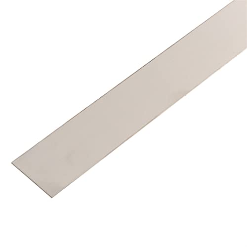 Selbstklebende Wand-Eckleiste ， 12 m Zier- und Wandverkleidung, 201 Edelstahl, metallisiertes, spiegelähnliches Finish, abziehbares und aufklebbares Design(Silver,2.5cm) von VDCVADKYE
