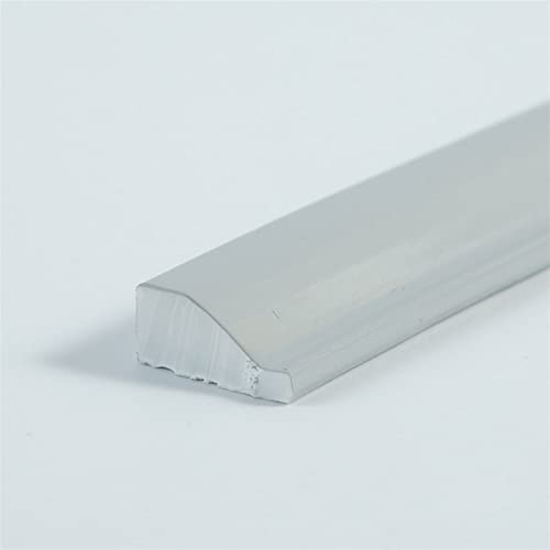 Selbstklebende Wand-Eckleiste ， Flexible Zierleiste, selbstklebend, for Abziehen und Aufkleben, for Badezimmer, Wandkanten, Fliesen, Spiegelrahmen, Heimdekor(Gray 2,5m) von VDCVADKYE