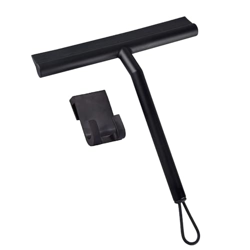 Silikon-Fensterwischer, Duschabzieher, Schaber, Glasreiniger mit Silikonhalter, 1er oder 2er Pack(with Holder 1pc) von VDCVADKYE