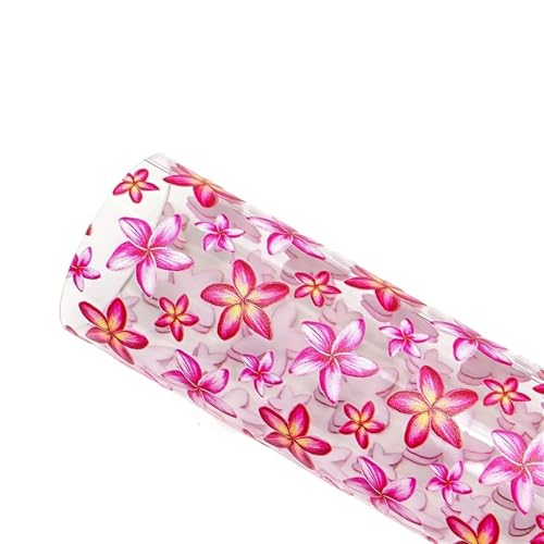 Transparente Folie PVC-Gewebe, PVC-Gelee-Vinylstoff, mehrfarbig, mehrere Größen for DIY-Bastelarbeiten(Color 4,Half yard 50 x120cm) von VDCVADKYE