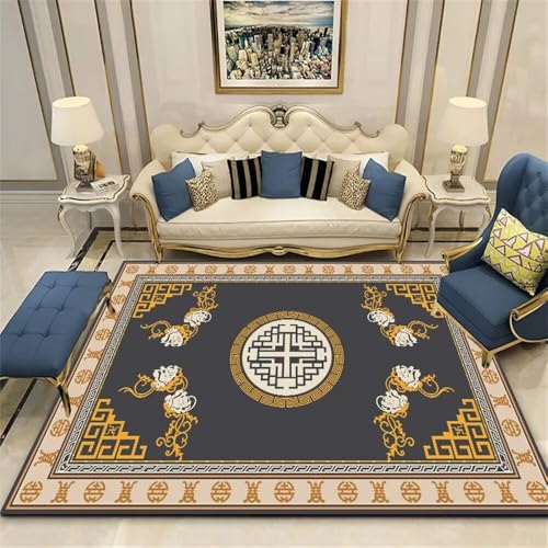 VDCVADKYE Haushaltswaren Teppiche Wohnzimmer, Cosy Rug Waschbare Teppiche Kaminvorleger for Kamine(90 x 180 cm (Rectangular)) von VDCVADKYE