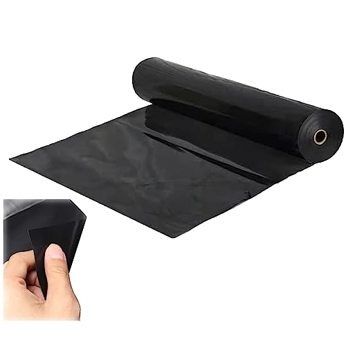 VDCVADKYE Teichfolie, 0,12 mm HDPE-Teichfolien imprägnieren das Schwarze Liner-Mehrfachformat for Koiteiche und Wassergärten(4x7m(13x23ft)) von VDCVADKYE