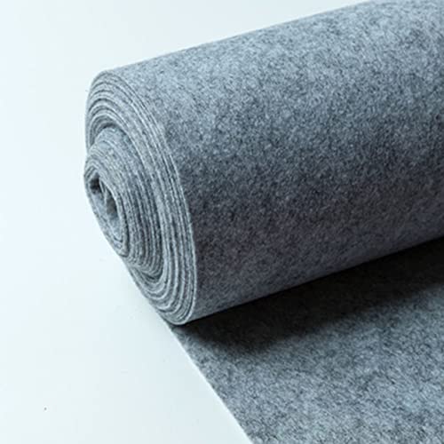 VDCVADKYE Teppich-Party-Läufer, Läufer for den Hochzeitsgang, Grau, Polyester, 2 mm, mehrere Größen(1.5x15m) von VDCVADKYE