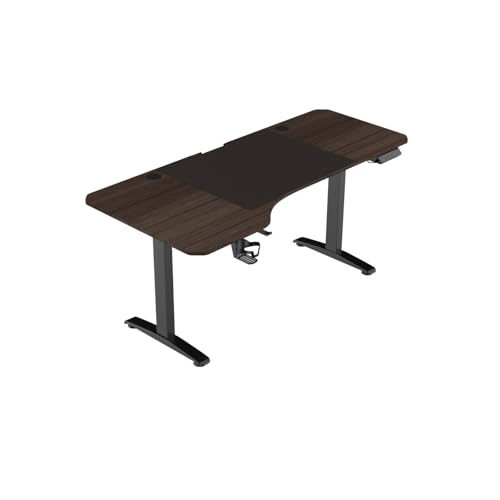 VDD Gaming - Gaming Schreibtisch - Sitzständer elektrisch höhenverstellbar - 160 x 75 cm von VDD