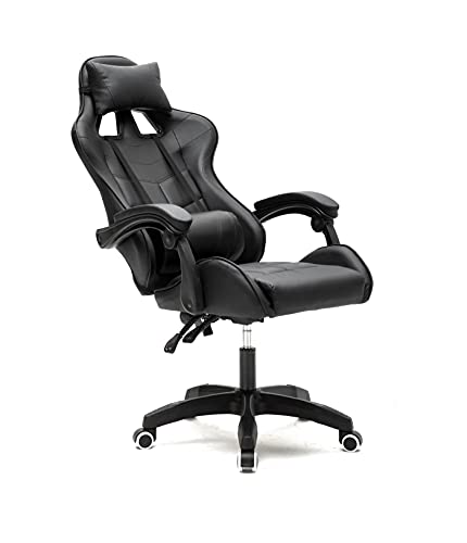 VDD Gaming Stuhl Cyclone Teenager - Bürostuhl - Racing Gaming Stuhl - schwarz von VDD