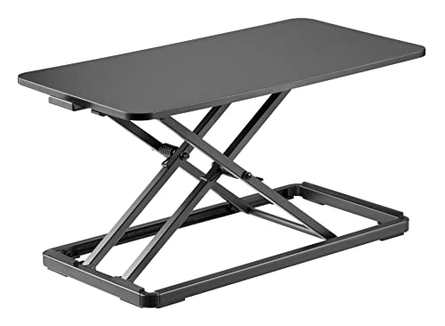 VDD Höhenverstellbarer Sitz-Steh-Schreibtisch - Laptoptisch - Schreibtischaufsatz von VDD