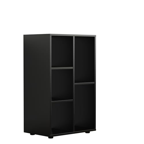 VDD - Schrank - Hängeschrank - schwarz - 5 Fächer von VDD