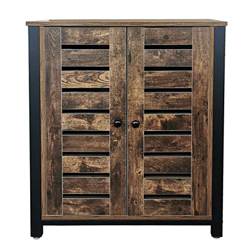 VDD Sideboard Industrial Vintage Robustes Design - Wandschrank Aufbewahrungsschrank Metall Holz von VDD
