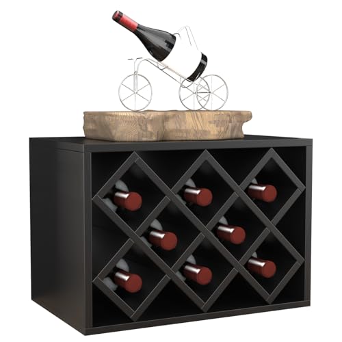 Weinregal stapelbar mehrere Stücke entlang oder übereinander - 8 Flaschen - liegend oder stehend einsetzbar Weinregal stapelbar mehrere Stücke entlang oder übereinander - 8 Flaschen - liegend oder stehend einsetzbar von VDD