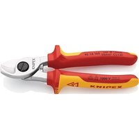 Kabelschere VDE L.165mm max.28mm2 Chrom Mehrkomp.-Hüllen KNIPEX m.Abgleitschutz Kabelschere VDE L.165mm max.28mm2 Chrom Mehrkomp.-Hüllen KNIPEX m.Abgleitschutz von Knipex