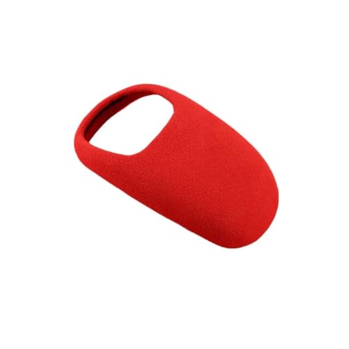 VDFNGFD Automatikgetriebe Kopf Wildleder Abdeckung Trim Styling Innen Autoguss Zubehör Kompatibel mit Jeep Grand Cherokee 2014 2015(Red) von VDFNGFD