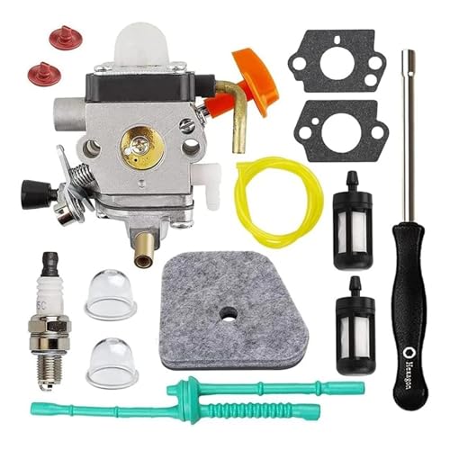 VDFNGFD Kit kompatibel mit FS90 FS110 HT101 FS130 FS100 = KM110R KM130 HL100 HT100 FS130R FS87 FS100R HL90 Vergaser-Trimmer VDFNGFD Kit kompatibel mit FS90 FS110 HT101 FS130 FS100 = KM110R KM130 HL100 HT100 FS130R FS87 FS100R HL90 Vergaser-Trimmer von VDFNGFD