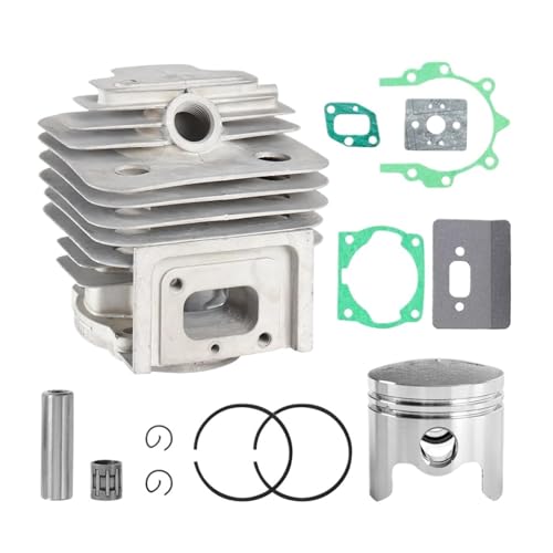 VDFNGFD Kompatibel mit 40-5 Zylindersatz 40 mm 1E40F-5 40-5 2-Takt Freischneider Trimmer Schnecke Zylinder Kolbenring Lager Dichtung Walzenmontage von VDFNGFD