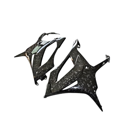 VDFNGFD Kompatibel mit BMW S1000RR S1000 RR 2019 2020 2021 2022 Motorradzubehör aus Kohlefaser 3K Unterseitenschutz der Zehenschutzverkleidung (Forged Carbon Glossy) von VDFNGFD
