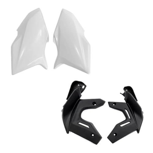 VDFNGFD Kompatibel mit Kawasaki Z 650 2020-2023 Z-650 Kühlerseitenschutzabdeckung Z650 aus ABS für Motorrad (1 Set) von VDFNGFD
