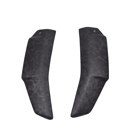 VDFNGFD Obere und untere Heizkörperabdeckung Seitenteile Motorrad Kohlefaser Wasserschutz Set kompatibel mit DUCATI Streetfighter V4 V4S 2019-2024(Upper Forged mattte) von VDFNGFD