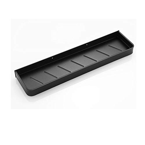 VDLLQYN, 50 cm Wandmontiertes Eckregal aus Aluminium for Badezimmer – Weiß- und Schwarz-Küchenaufbewahrungshalter for Dusche und Badewanne,Regal für das Badezimmer von VDLLQYN