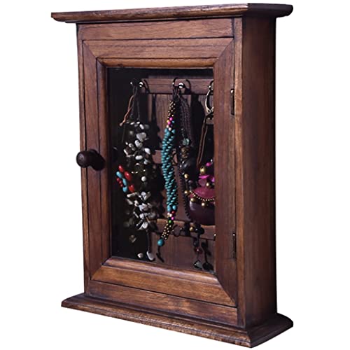 VDLLQYN, Schlüsselkasten-Organizer, amerikanischer Schlüsselschrank im Retro-Stil, an der Wand montierte, sichtbare Schlüsselverwaltung, Schlüssel-Organisator von VDLLQYN