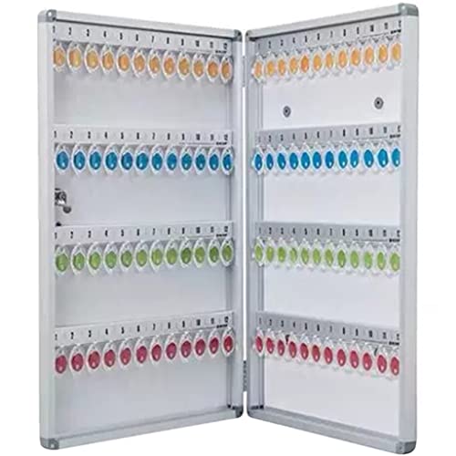 VDLLQYN, Schlüsselkasten for die Wand, 6 Arten von Kapazitäten, optionaler Schlüsselschrank aus Aluminiumlegierung,Schlüssel-Organisator(96 Keys) von VDLLQYN