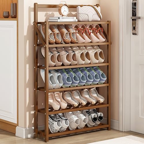VDLLQYN, Tragbares Schuhregal for den Eingangsbereich. Keine Installation erforderlich. Perfekte Aufbewahrungslösung for Schrank, Flur, Schlafzimmer, Wohnzimmer ，Schuhablage Bank(C,70cm) von VDLLQYN