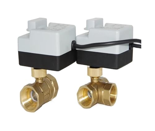 1 stücke DN15 DN20 DN25 DN40 AC220V Manueller elektrischer Kugelhahnantrieb Dreidraht Zweisteuerung Zweiwege Dreiwege Innengewinde 3-Wege(DN20) von VDOQTLJT