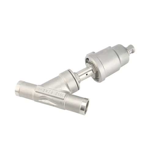 DN15 DN20 DN25 Pneumatisches Schweißwinkelsitzventil aus Edelstahl, normalerweise geschlossener Antrieb aus rostfreiem Stahl(Dn15,OPEN-DOUBLE ACTING) von VDOQTLJT