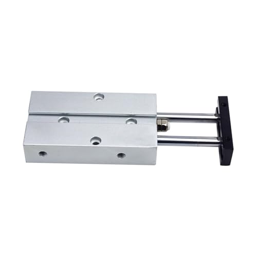 VDOQTLJT 1 stücke Aluminiumlegierung TN10/16/20/25/32 Typ Pneumatischer Luftzylinder 10-100mm Hub Doppelstangenwellenzylinder(Stroke 60,TN20) von VDOQTLJT