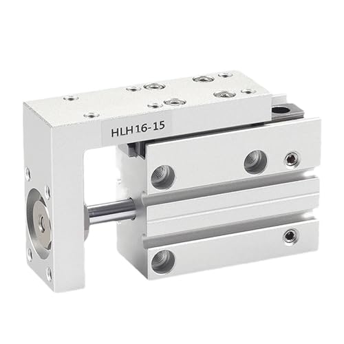 VDOQTLJT 1 stücke HLH6/10/16/20 Air Seite Tisch Schiene Typ Pneumatische Zylinder Piston10S/15S/20S/30S/40S/50S(Stroke 60mm,Bore 20mm) von VDOQTLJT