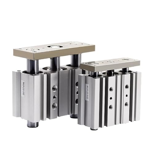 VDOQTLJT 1 stücke MGPL Typ Pneumatische Kompakte Guide Zylinder MGPL32-100 Hub 50/75/100/125/150/200MM(Stroke 150mm,Bore 100mm) von VDOQTLJT