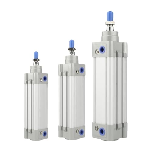 VDOQTLJT 1 stücke SE32/40/50/63 Air Pneumatische Zylinder Kolben Doppel Wirkenden Zylinder 50/75/100/125/150/200mm Hub(Stroke 50mm,SE50 (BORE 50mm)) von VDOQTLJT