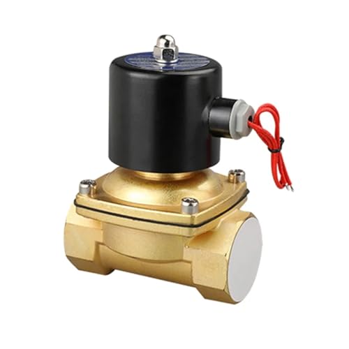 VDOQTLJT DN35 G1 1/4" Magnetventil 12V 24V 220V Kupferventilkörper(220v) von VDOQTLJT