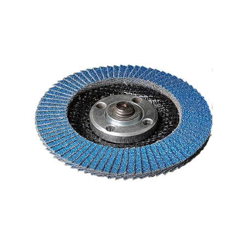 10 stücke 115mm Fächerschleifscheibe T29 Winkelschleifer Schleifscheiben 40/60/80120 Körnung Schleifscheibe Fächerschleifscheiben for Entfernen Schleifwerkzeug(60 Grit) von VDSRPSDLQ