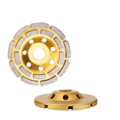 115–125 mm Diamant-Topfschleifscheibe, zweireihige Scheibe for Schleifen und Polieren von Stein, Metallverarbeitung, Schneiden(115mm) von VDSRPSDLQ