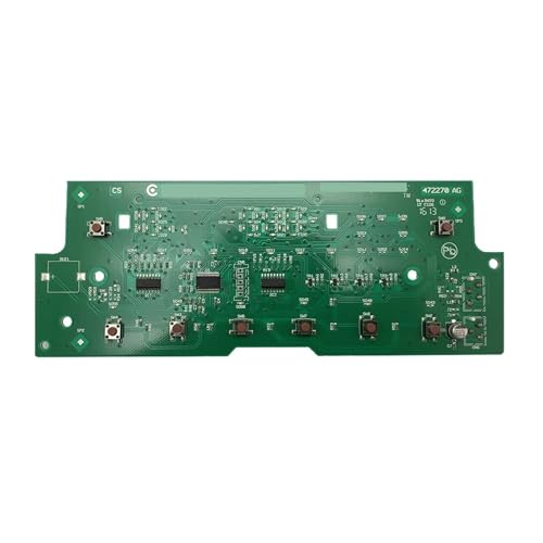 46007570/41035751 Waschmaschinenteile Steuerplatine Leiterplattenbaugruppe Elektronisches Bedienfeld Anzeigemodul, Kompatibel for Candy, von VDSRPSDLQ