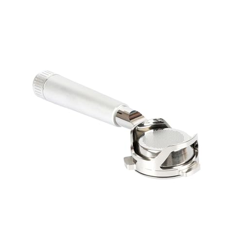 54 mm Bodenloser Kaffee-Siebträger, kompatibel mit Breville, 870/875/878/880, nackter Griff mit Korb for 1170/1019 Barista-Werkzeug(W mesh pattern) von VDSRPSDLQ