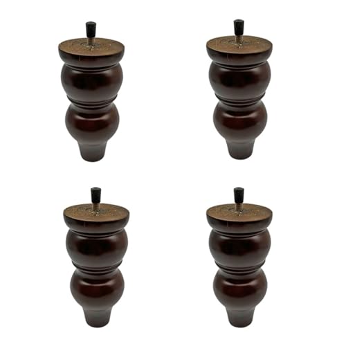 VDSRPSDLQ 4 stücke 15 cm Europäischen Stil Möbel Massivholz Sofa Beine Ersatz Füße Armaturen Couchtisch TV Schrank Holz Beine von VDSRPSDLQ