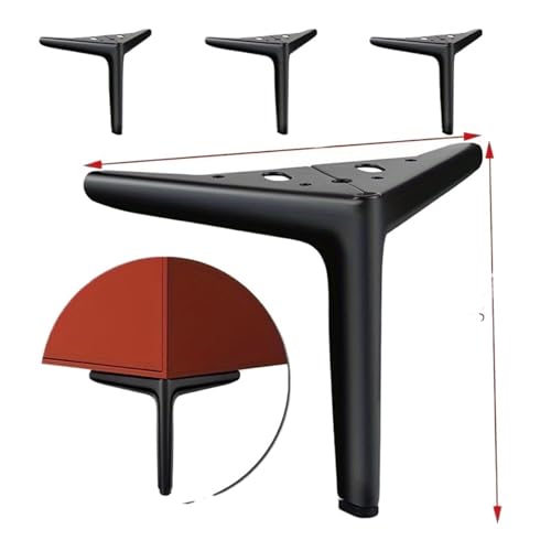VDSRPSDLQ 4 stücke Möbel Beine Ersatz Couch Möbel Metall Moderne Kurze Schrank Beine Kaffee Tisch Kommode Nachttisch Regal von VDSRPSDLQ