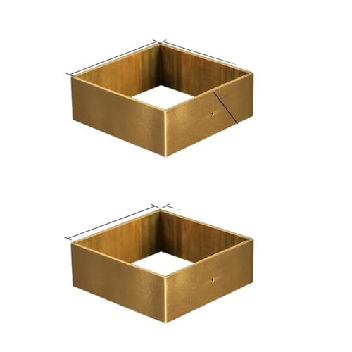 VDSRPSDLQ 4PCS Reinem Messing Möbel Füße Abdeckung Stuhl Sofa Tisch Bein Füße Schutz Rohr Tasse Möbel Bein Aderendhülsen(A1) von VDSRPSDLQ