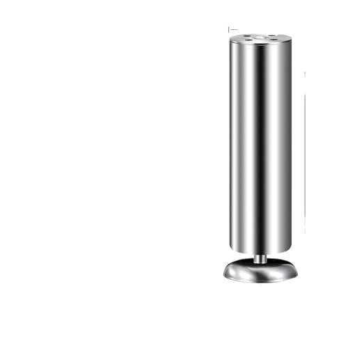 VDSRPSDLQ 4PCS Verstellbare Möbel Schrank Bein Teleskop Tisch Bein Möbel Sofa Nivellierung Fuß Beine Erhöhen Höhe Hardware Tisch Füße(Silver 25cm) von VDSRPSDLQ