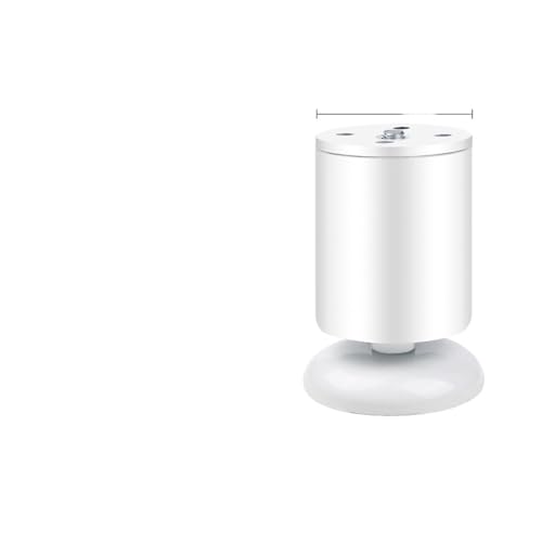 VDSRPSDLQ 4PCS Verstellbare Möbel Schrank Bein Teleskop Tisch Bein Möbel Sofa Nivellierung Fuß Beine Erhöhen Höhe Hardware Tisch Füße(White 10cm) von VDSRPSDLQ