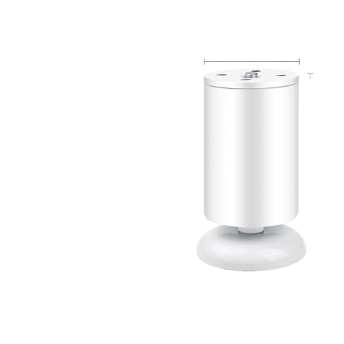 VDSRPSDLQ 4PCS Verstellbare Möbel Schrank Bein Teleskop Tisch Bein Möbel Sofa Nivellierung Fuß Beine Erhöhen Höhe Hardware Tisch Füße(White 12cm) von VDSRPSDLQ
