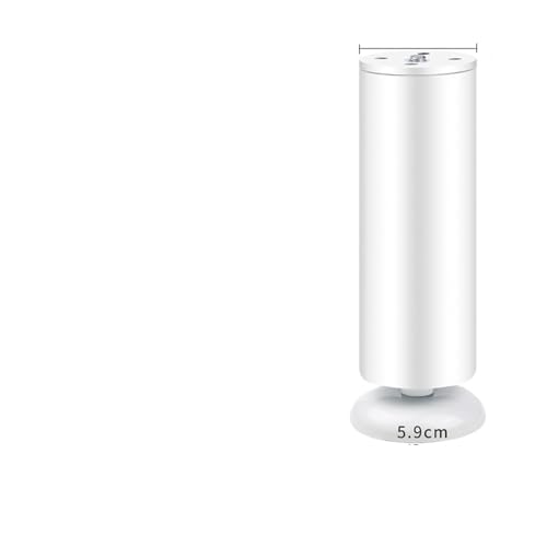VDSRPSDLQ 4PCS Verstellbare Möbel Schrank Bein Teleskop Tisch Bein Möbel Sofa Nivellierung Fuß Beine Erhöhen Höhe Hardware Tisch Füße(White 20cm) von VDSRPSDLQ